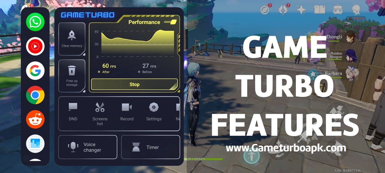 game turbo features